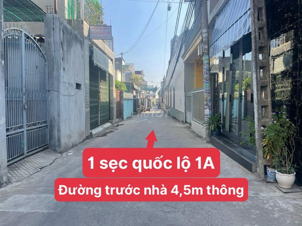 Nhà ngõ 1 xẹc quốc lộ 1A phường tân biên biên hòa