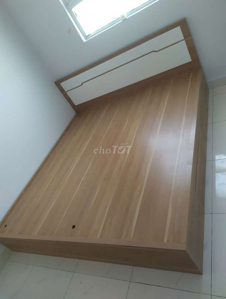 GIƯỜNG HỘP GỖ CÔNG NGHIỆP MDF 1M8*2M CÓ HỘP KÉO