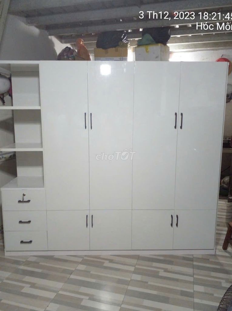 Tủ quần áo Nhựa Đài Loan 4 cánh 1 kệ. Mua bán Tủ, kệ gia đình tại Huyện Hóc Môn Tp Hồ Chí Minh được đăng bởi Phương hoa hình 1