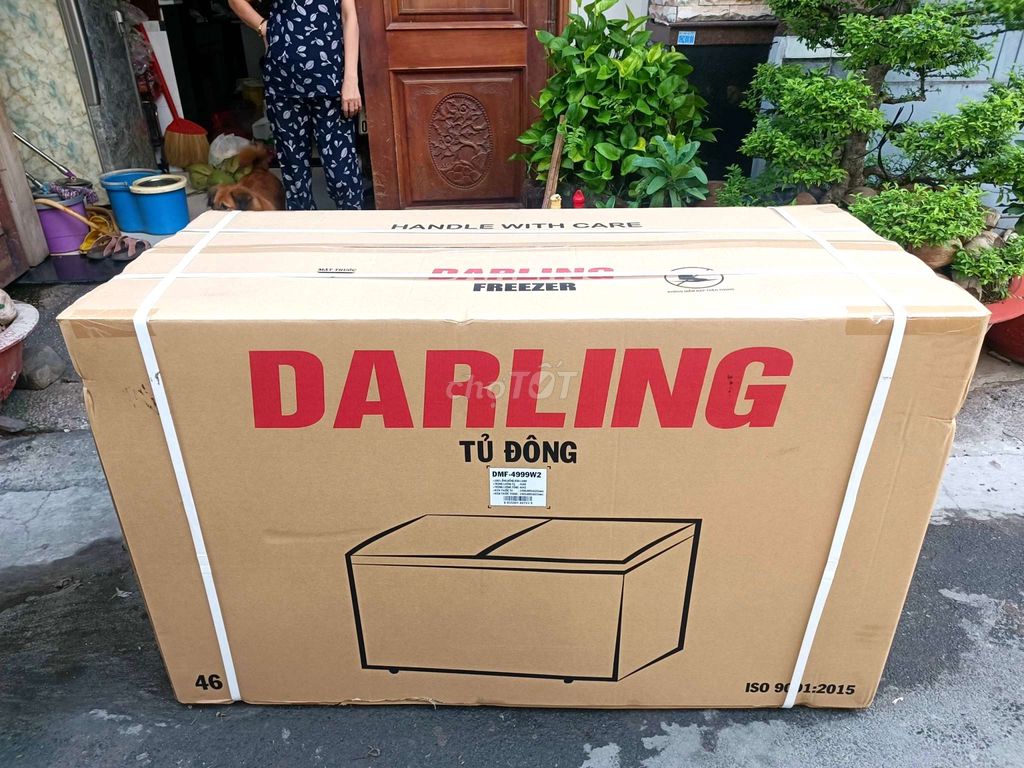 Xả Tủ đông mát Darling 450L hàng new 100%