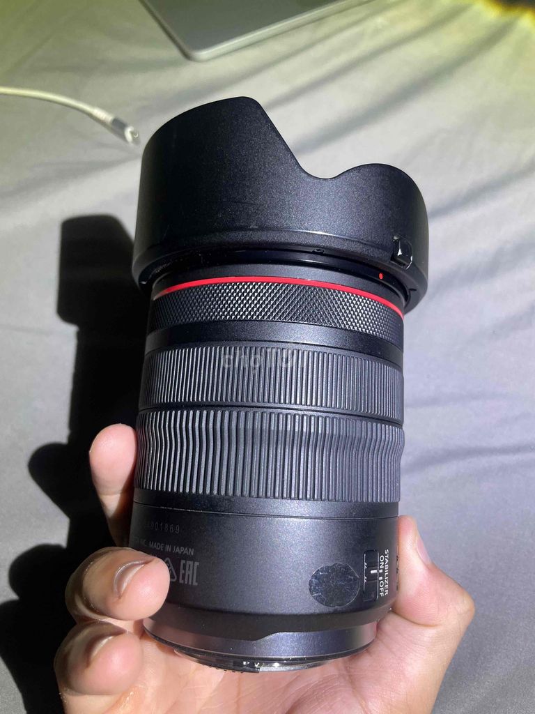 Ống kính Canon RF 24-105mm Đen. Mua bán Máy ảnh, Máy quay tại Quận 10 Tp Hồ Chí Minh được đăng bởi Thiên Phúc hình 1