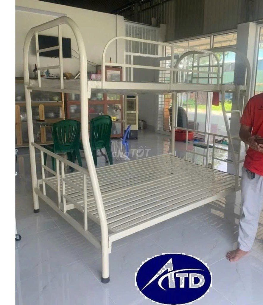 GIƯỜNG TẦNG SẮT*GIƯỜNG TẦNG+GIƯỜNG TẦNG SẮT. Mua bán Giường, chăn ga gối nệm tại Huyện Nhà Bè Tp Hồ Chí Minh được đăng bởi Tổng Kho Nội Thất Sài Gòn hình 1