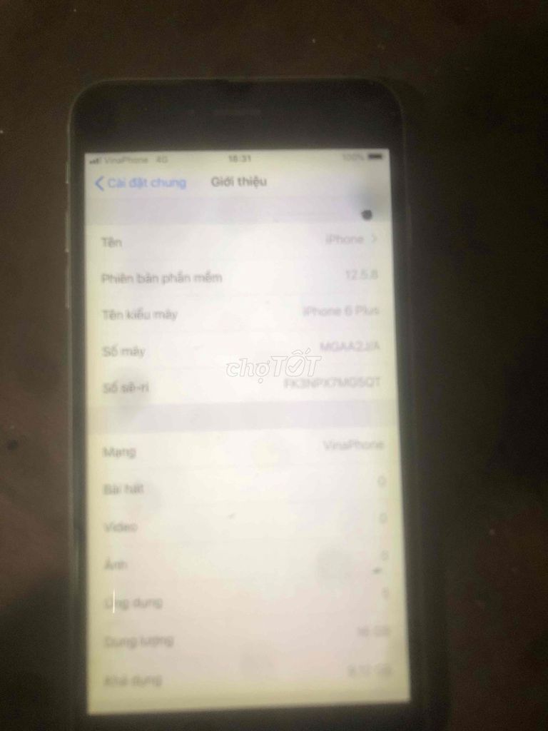 Apple iPhone 6 Plus Xám. Mua bán Điện thoại tại Thành phố Dĩ An Bình Dương được đăng bởi Gấu  hình 1