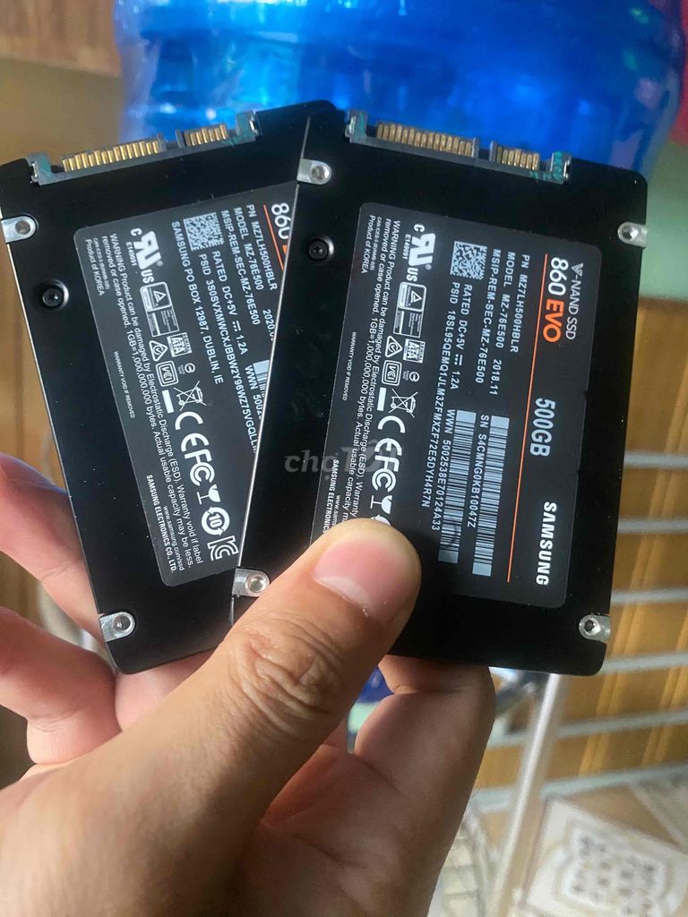 SSD Samsung 860 Evo 500GB SATA 3 Mỹ zin all. Mua bán Linh kiện (RAM, Card...) tại Quận 4 Tp Hồ Chí Minh được đăng bởi Jerry Tran hình 1