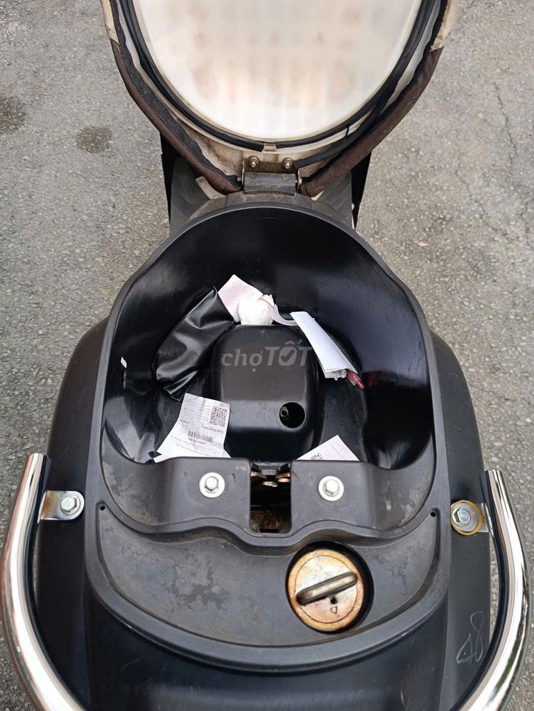 Скутер Crea 50cc 2024, черный светодиод