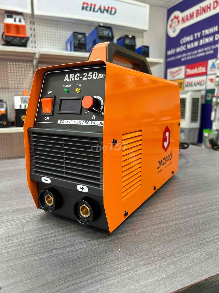 Máy hàn que Jacpro ARC 250MOS 220V Cam. Mua bán Đồ chuyên dụng, Giống nuôi trồng tại Thành phố Thủ Đức Tp Hồ Chí Minh được đăng bởi Nguyễn Thị Thanh Thảo hình 1