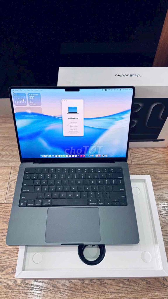 Apple MacBook Pro 14 inch M4 16GB/512GB 99% mới. Mua bán Laptop tại Quận Bình Thạnh Tp Hồ Chí Minh được đăng bởi Mac Hiền 50 Nguyễn Cửu Vân hình 1