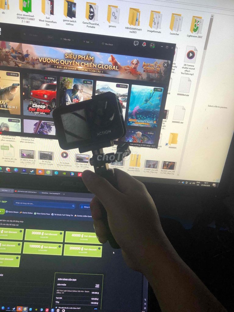Camera hành động DJI Action 4 Đã qua sử dụng. Mua bán Máy ảnh, Máy quay tại Quận Hoàng Mai Hà Nội được đăng bởi mạnh đức hình 1