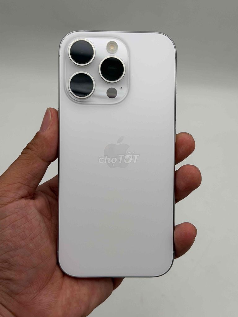 iPhone 16 Pro 128GB titan trắng pin 95%. Mua bán Điện thoại tại Quận Bình Thạnh Tp Hồ Chí Minh được đăng bởi Duy Thịnh hình 1