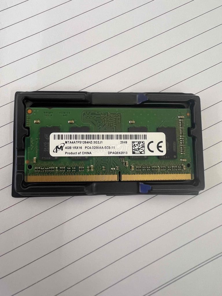 RAM DDR4 4GB 3200MHz Laptop. Mua bán Linh kiện (RAM, Card...) tại Thành phố Buôn Ma Thuột Đắk Lắk được đăng bởi Hoàng Nam hình 1