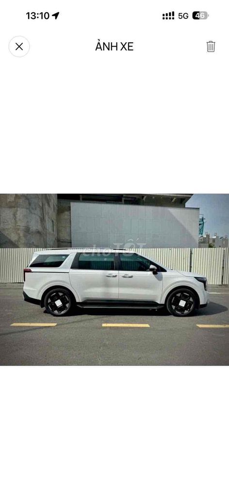Kia Carnival Luxury 2025 белый 16000 км