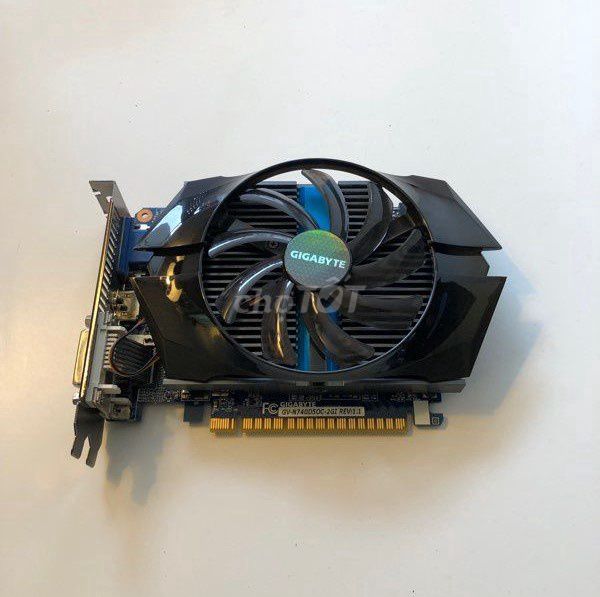 Card đồ họa Gigabyte GT 740 OC 2GB DDR5. Mua bán Linh kiện (RAM, Card...) tại Quận Hải Châu Đà Nẵng được đăng bởi Baxiqua hình 1
