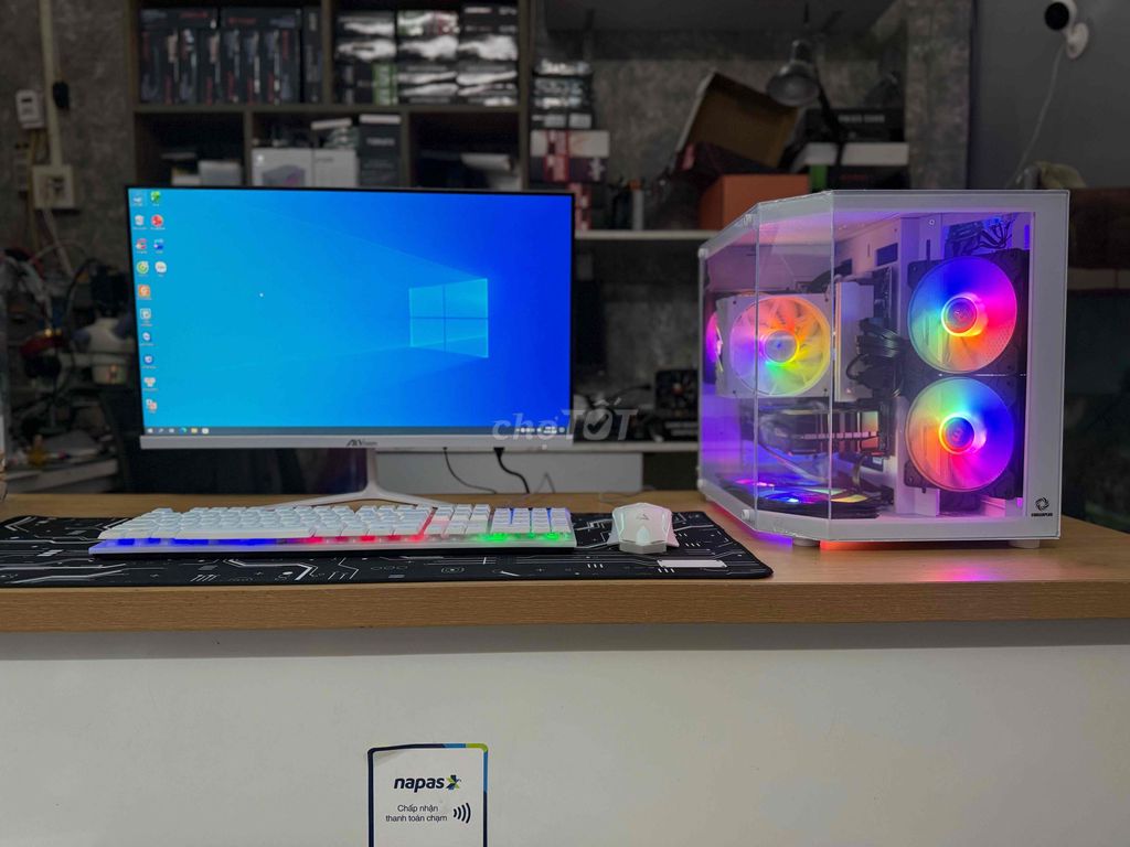 thanh lý bộ pc new gaming cấu hình khủng. Mua bán Máy tính để bàn tại Quận Ninh Kiều Cần Thơ được đăng bởi 196 store hình 1