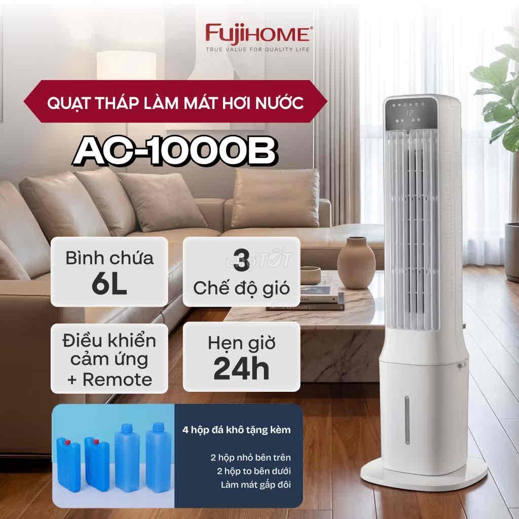 Quạt tháp hơi nước Fujihome AC-1000B 6L. Mua bán Quạt tại Thành phố Trà Vinh Trà Vinh được đăng bởi Đổ Tú hình 1