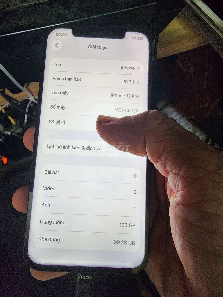 iPhone 12 Pro 128GB Xanh Đã sử dụng. Mua bán Điện thoại tại Quận Bình Thạnh Tp Hồ Chí Minh được đăng bởi tùng  hình 1