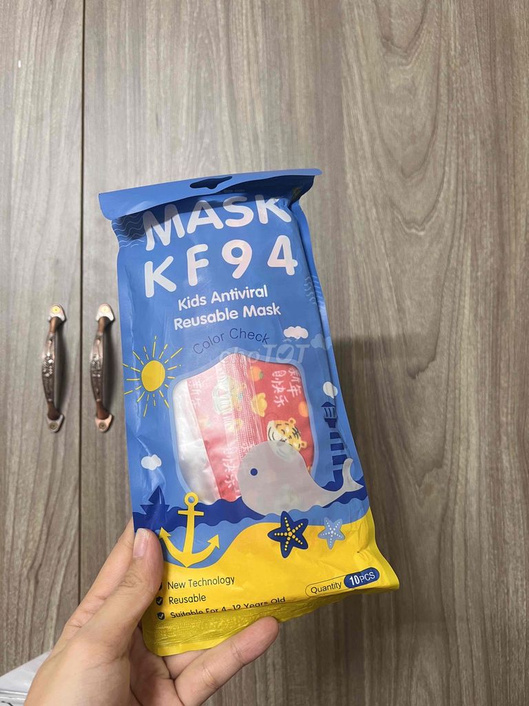 5k Combo 10c Khẩu trang KF94 trẻ em. Mua bán Mẹ và bé tại Quận 10 Tp Hồ Chí Minh được đăng bởi Thieee hình 1