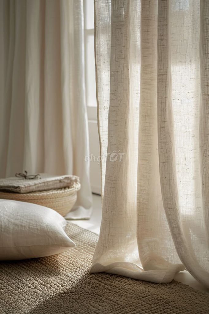 Rèm cửa linen cao cấp nhập khẩu Pháp