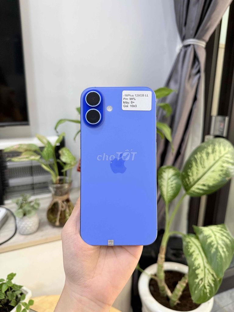 Apple iPhone 16 Plus 128GB Blue Đẹp 98.5%. Mua bán Điện thoại tại Huyện Hóc Môn Tp Hồ Chí Minh được đăng bởi Luân Hoài hình 1