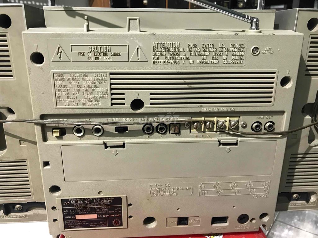RADIO JVC PC-200.made in japan