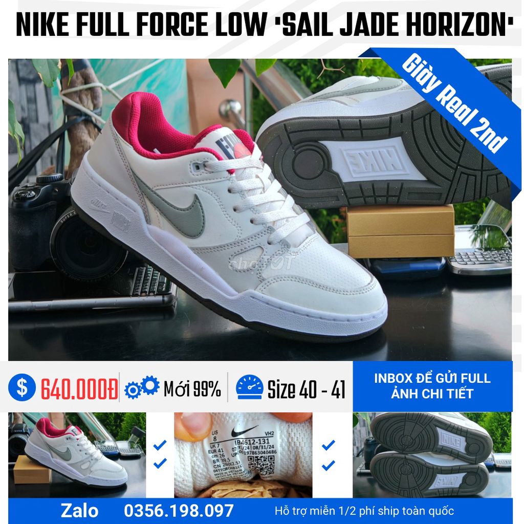 [CHÍNH HÃNG] [Mới 99%] Giày Nike Full Force Low. Mua bán Giày dép tại Quận Ngô Quyền Hải Phòng được đăng bởi chú CÔNG AN bán giày CHÍNH HÃNG hình 1