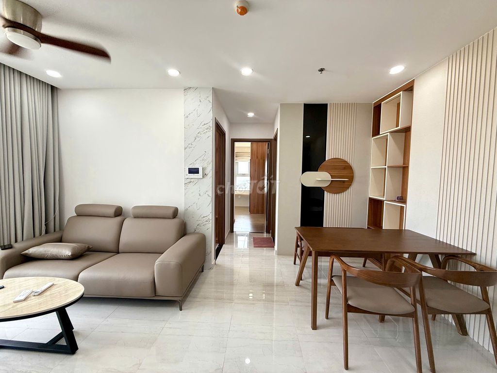 Cho thuê căn hộ Happy One Central, 70m2 căn góc 2 PN, nội thất cao cấp