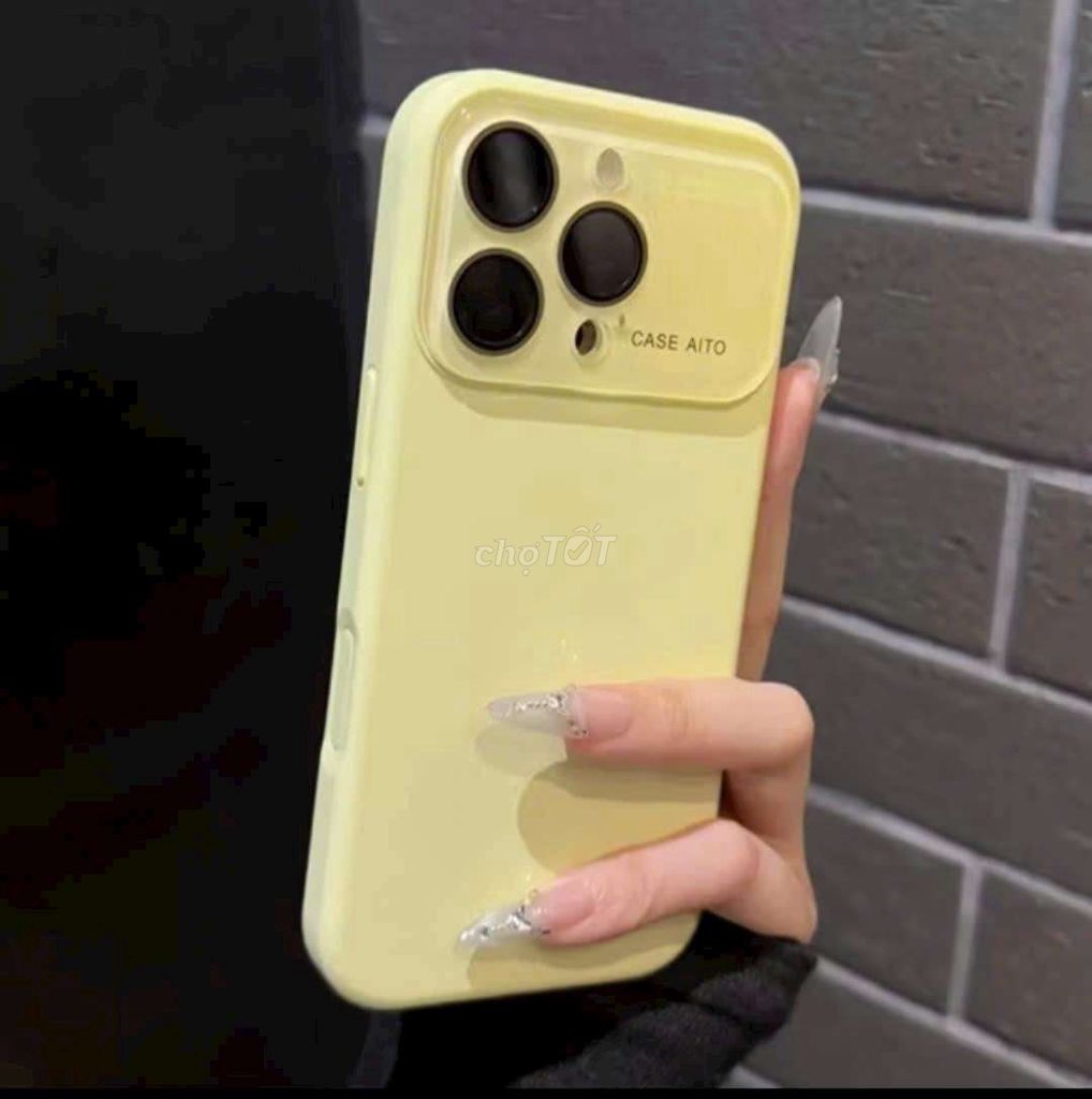 Ốp iPhone 12 Pro Max Kính Vàng nhạt. Mua bán Phụ kiện (Màn hình, Chuột...) tại Thành phố Vĩnh Long Vĩnh Long được đăng bởi ST STORE chuyên sỉ hình 1