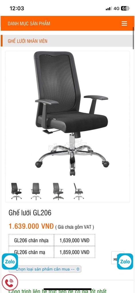 Ghế văn phòng Hòa Phát Lưới Đen. Mua bán Bàn ghế tại Quận Cầu Giấy Hà Nội được đăng bởi Tên chưa cung cấp hình 1