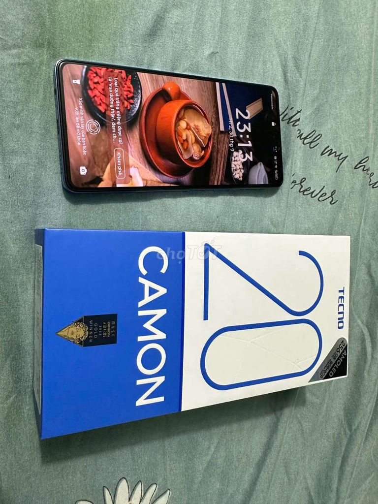 Tecno Camon 20-8G-256GB Rom Dư bán