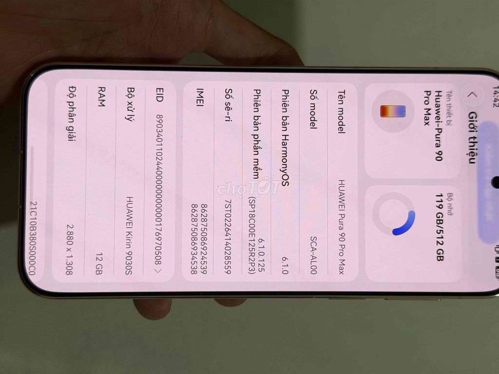 Huawei Pura 90 Pro Max 12GB/512GB Tím/Cam. Mua bán Điện thoại tại Thị xã Tân Uyên Bình Dương được đăng bởi trần nghĩa hình 1