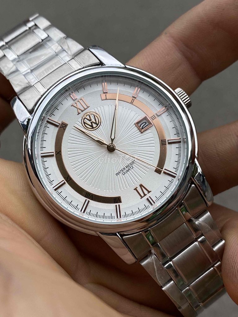 Đồng hồ đeo tay Volkswagen Nam Thép 40mm. Mua bán Đồng hồ tại Thành phố Vũng Tàu Bà Rịa - Vũng Tàu được đăng bởi  Đồng Hồ truyền Nguyễn  hình 1