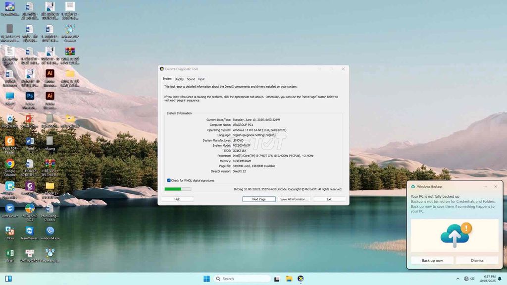 All in one lenovo core i5-16G- 400. Mua bán Máy tính để bàn tại Quận Gò Vấp Tp Hồ Chí Minh được đăng bởi A Sơn hình 3