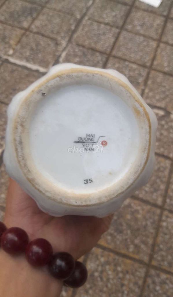 Lọ hoa gốm sứ Hải Dương Trắng. Mua bán Cây cảnh, đồ trang trí tại Quận Tân Phú Tp Hồ Chí Minh được đăng bởi VŨ NAM MUA BÁN CHAO ĐỔI ĐỒ XƯA CŨ MỚI HÀNG SIÊU TẦM RẤT VUI ĐƯỢC GIAO LƯU CÙNG AE TOÀN QUỐC hình 1