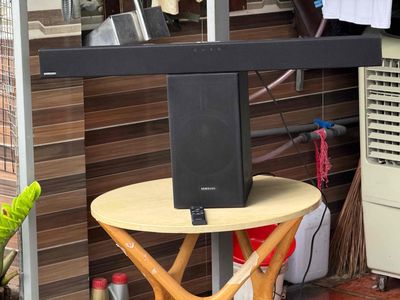 LOA THANH SAMSUNG HW-T450 CÒN NGUYÊN ZIN HÁT TỐT. Mua bán Tivi, Âm thanh tại Thành phố Thủ Đức Tp Hồ Chí Minh được đăng bởi THÀNH TRUNG