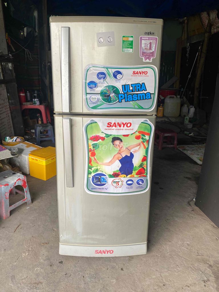 Tủ lạnh Sanyo 185L Xám Đã sử dụng. Mua bán Tủ lạnh tại Quận Phú Nhuận Tp Hồ Chí Minh được đăng bởi Thanh Xuân hình 1