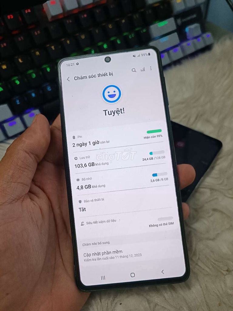 SAMSUNG M51 8GB.128GB PIN 7000 SNAP 730 FULL CN. Mua bán Điện thoại tại Quận Bình Thạnh Tp Hồ Chí Minh được đăng bởi Dân Mobile hình 5