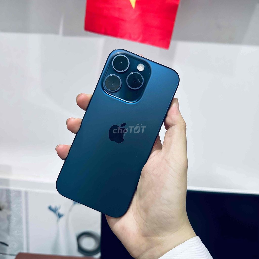 Apple iPhone 15 Pro Xanh Zin all 128gb. Mua bán Điện thoại tại Quận 8 Tp Hồ Chí Minh được đăng bởi school stone hình 1