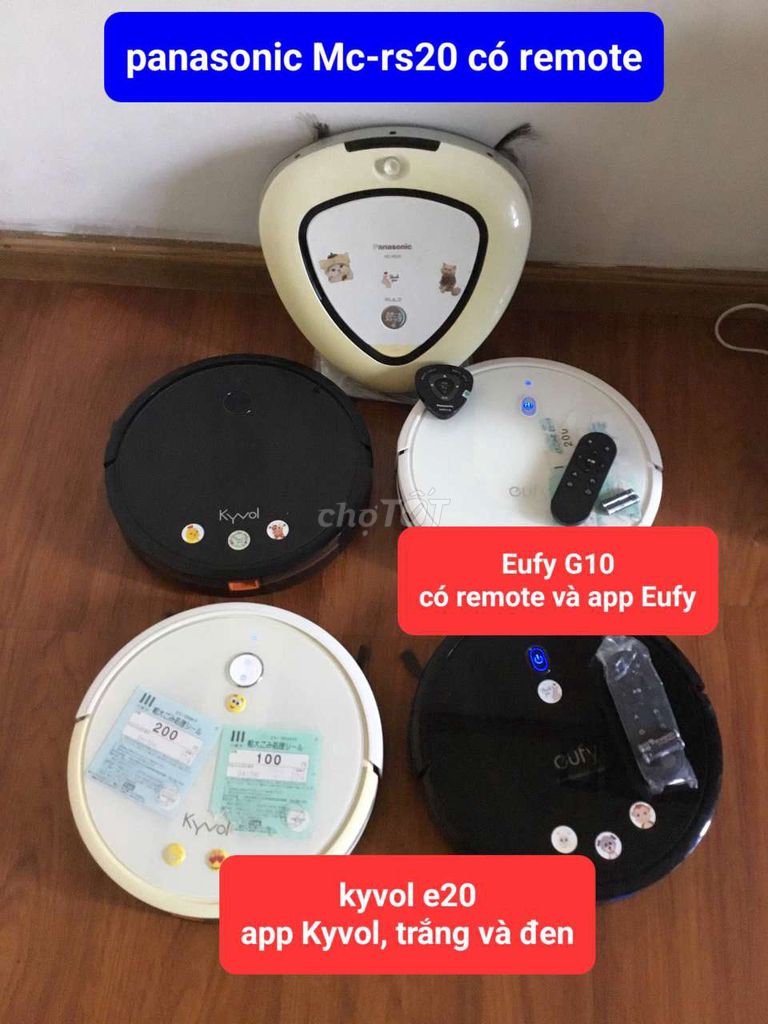 LÔ VIP robot hút bụi remote và app điều khiển