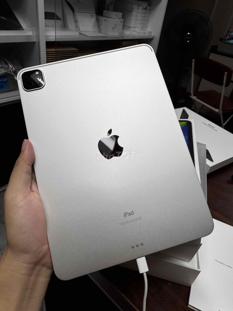 Ipad pro 2020 256 silver nét keng pin 94