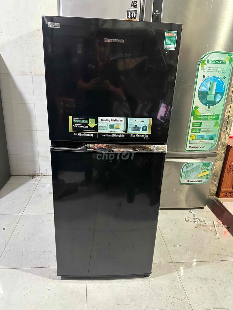Tủ lạnh Panasonic Inverter Đen mới 90%. Mua bán Tủ lạnh tại Thành phố Biên Hòa Đồng Nai được đăng bởi cường hình 1