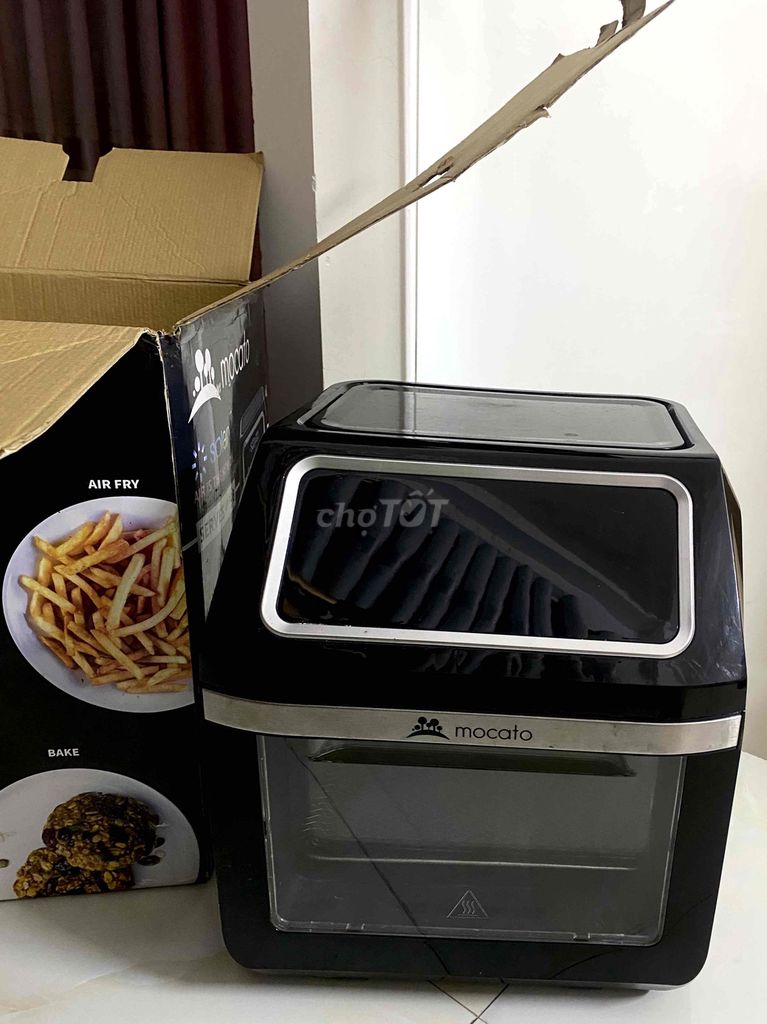 Nồi chiên không dầu Mocato 12L Đen. Mua bán Bếp, lò, đồ điện nhà bếp tại Quận Sơn Trà Đà Nẵng được đăng bởi Beau hình 1