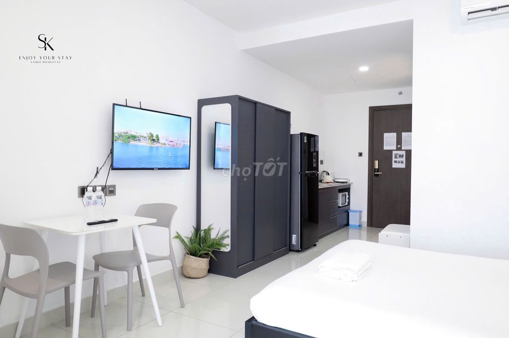 Căn hộ studio 𝐒𝐀𝐈𝐆𝐎𝐍 𝐑𝐎𝐘𝐀𝐋 | đầy đủ nội thất, tiện ích miễn phí