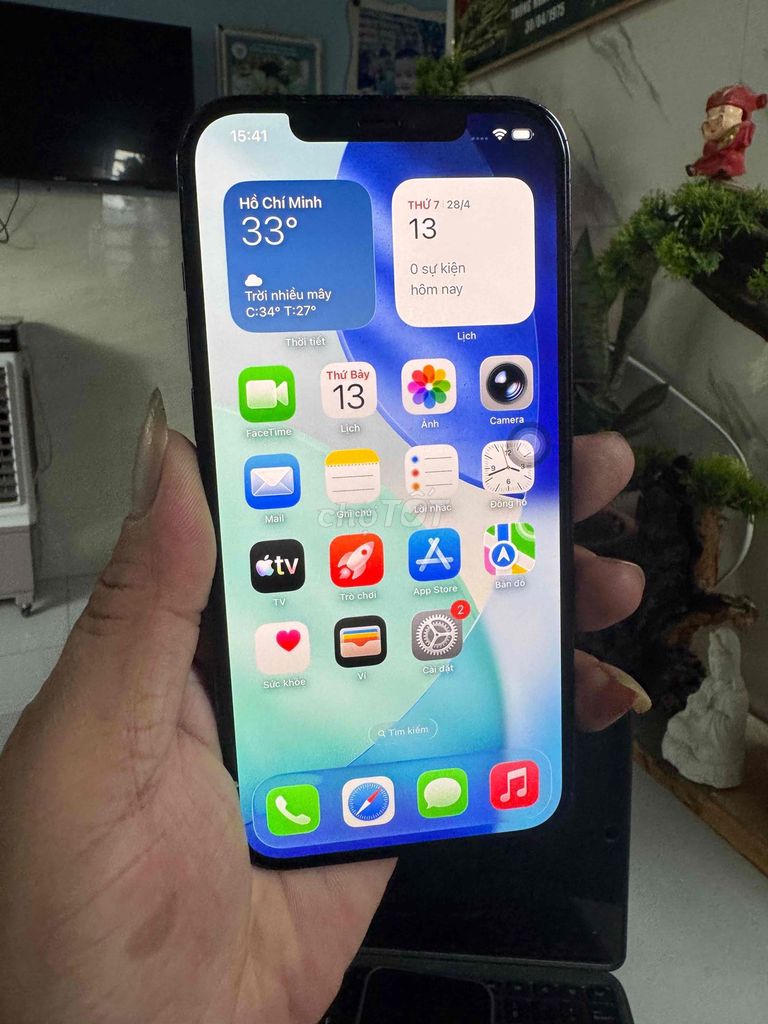 Apple iPhone 12 Pro Max 128GB Xanh. Mua bán Điện thoại tại Thành phố Thuận An Bình Dương được đăng bởi  Phan Trung hình 1