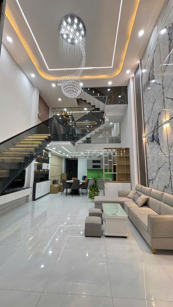 Bán nhà Bình Tân đường số 9 gấp DT 5,8 X 15m 2L mới hẻm 6m kinh doanh