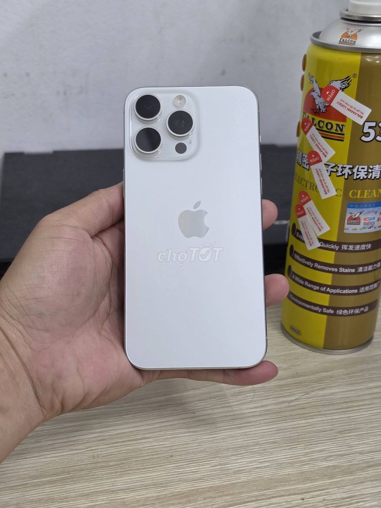Apple iPhone 15 Pro Max 256GB Trắng 98%. Mua bán Điện thoại tại Thành phố Tân An Long An được đăng bởi Hội Đồ Điện Tử hình 1