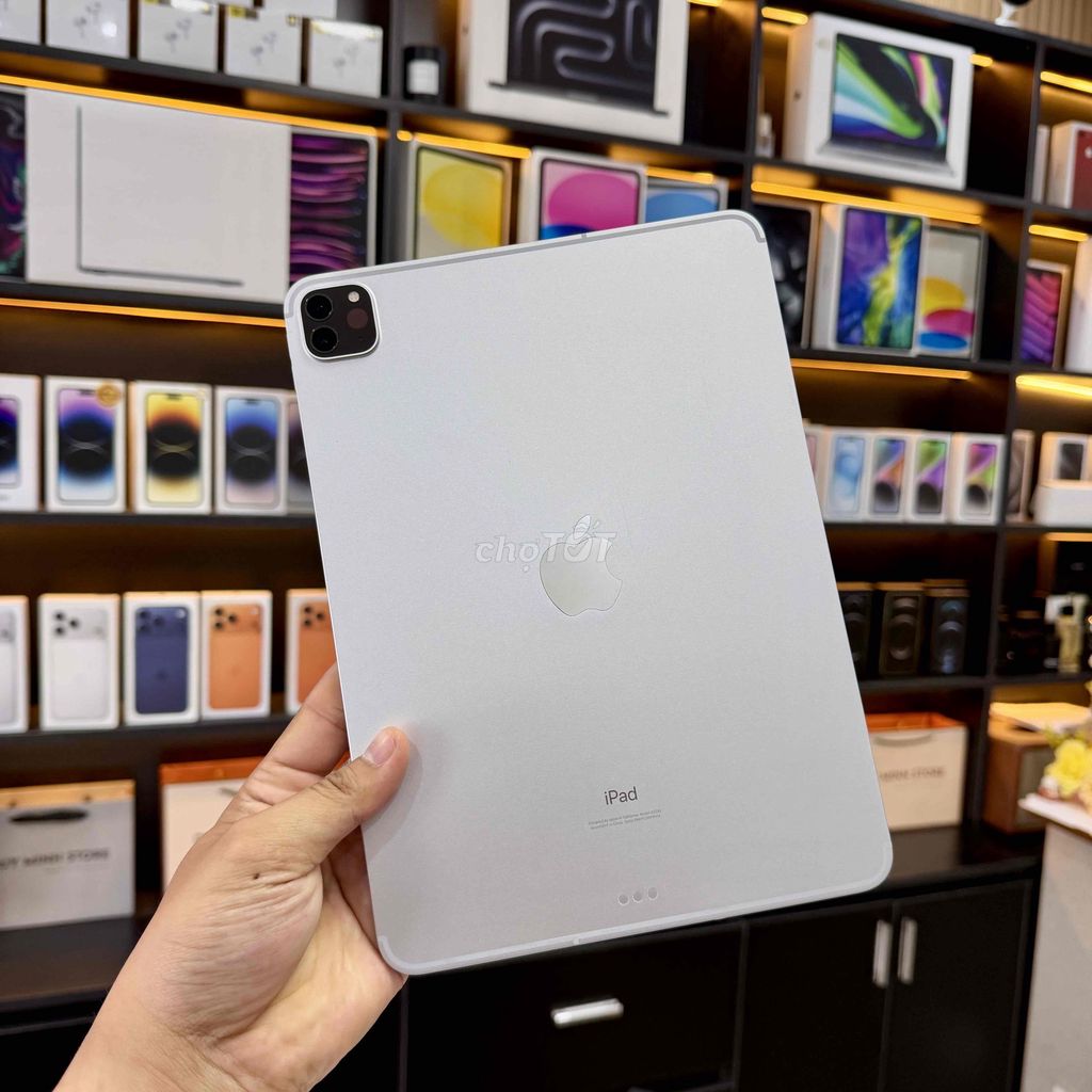Apple iPad Pro 2020 128GB 4G Bạc. Mua bán Máy tính bảng tại Quận Thanh Khê Đà Nẵng được đăng bởi Duy Minh Apple Store hình 1