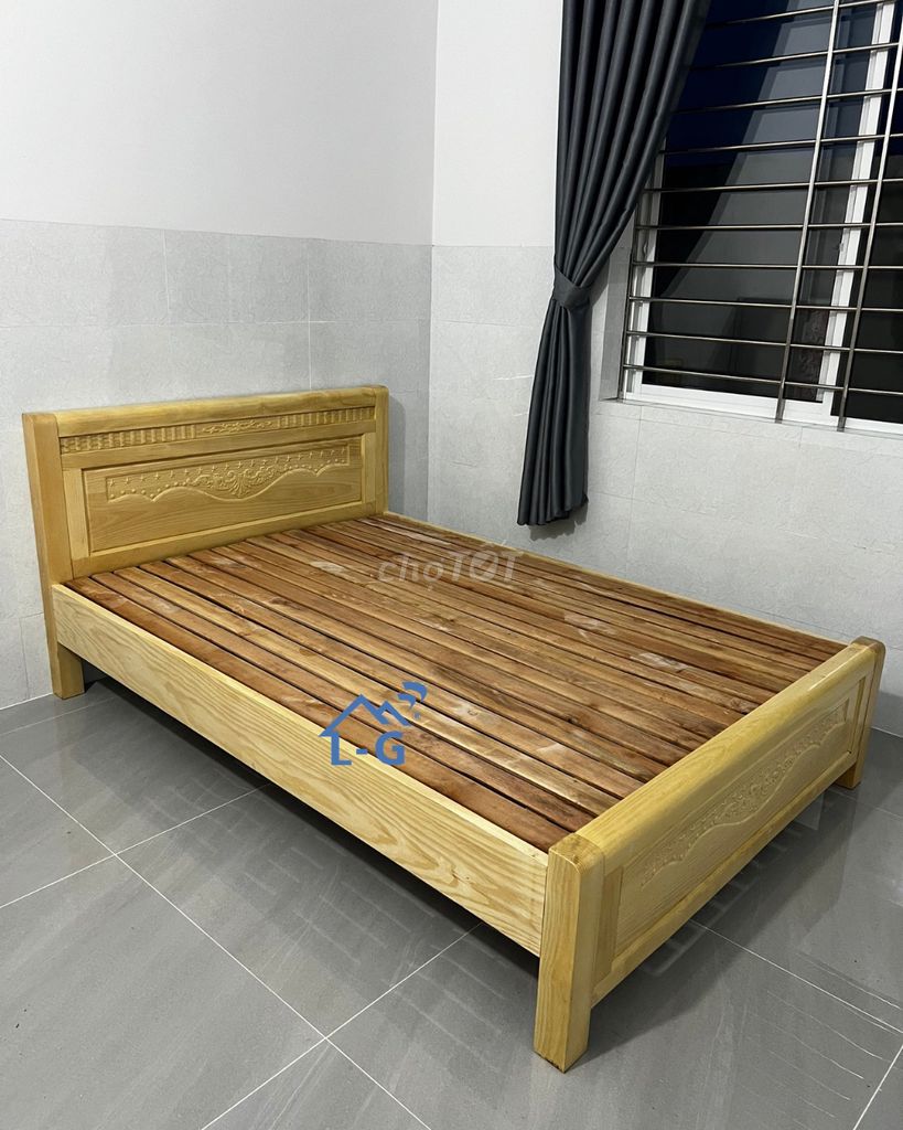 GIƯỜNG GỖ SỒI++GIƯỜNG GỖ~~GIƯỜNG GỖ MỚI==GIƯỜNG GỖ. Mua bán Giường, chăn ga gối nệm tại Huyện Cần Giờ Tp Hồ Chí Minh được đăng bởi Lâm Gia Home hình 1