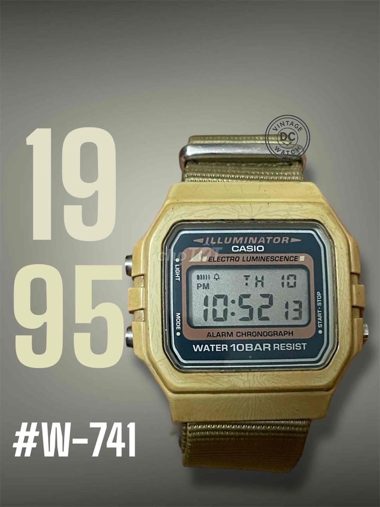 ĐỒNG HỒ CASIO CỔ XƯA W-741 JAPAN. Mua bán Đồng hồ tại Huyện Đầm Dơi Cà Mau được đăng bởi Cường Nguyễn hình 1