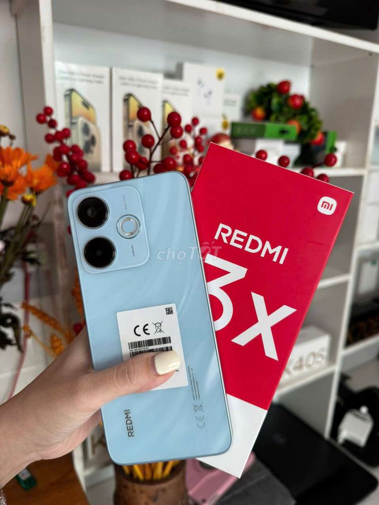 Xiaomi Redmi 13x 8GB/128GB Xanh. Mua bán Điện thoại tại Thành phố Sóc Trăng Sóc Trăng được đăng bởi Long hình 1