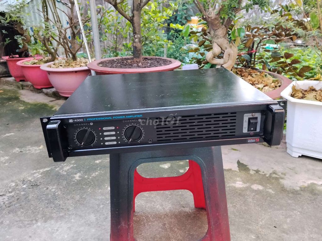 Amply Inter-M Q-4300 Đen Đã sử dụng. Mua bán Tivi, Âm thanh tại Huyện Trảng Bom Đồng Nai được đăng bởi  MẠNH NGUYỄN audio hình 1