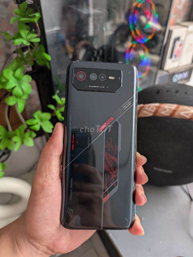 ROG Phone 6 12GB/256GB Đen. Mua bán Điện thoại tại Thành phố Thủ Đức Tp Hồ Chí Minh được đăng bởi Shop mobile Trần Cường hình 1